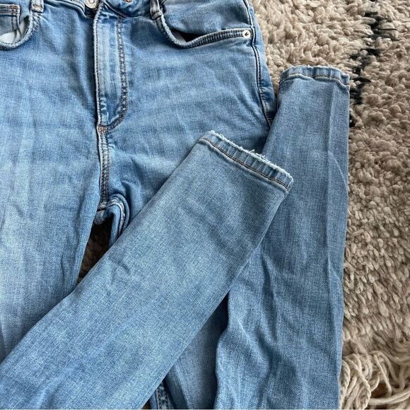 ZARA high waist jean jeggings - Picture 3 of 4